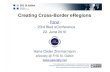Creating Cross Border E-Regions