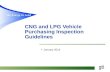 Inspection Guidelines for CNG & LPG Vehicle Conversions