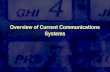 Overview of current communications systems
