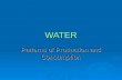 Water: Patterns of Production and Consumption