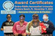 Games To Explain Human Factors: Come, Participate, Learn & Have Fun!!! Embry-Riddle Aeronautical University November 7, 2013 Champion and Finalist Certificates