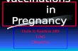 Vaccinations in pregnancy