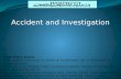Accidents & investigation