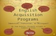 English acqusition programs final