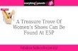 A treasure trove of women’s shoes can be found at Everything5Pounds