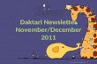 Daktari Newsletter November-December 2011