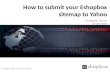 How to submit your eshopbox sitemap to yahoo