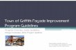2014 town of griffith façade guidelines update