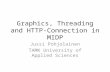 Graphics, Threads and HTTPConnections in MIDLets