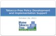 Adopting Tobacco-Free Hospital Policies - 10-26-11 Webinar
