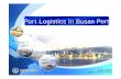 Port Logistics in Busan Port