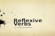 Reflexive verbs pp