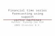 Time series Forecasting using  svm