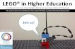 LEGO in Higher Education, new workshop series available soon