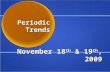 Periodic  Trends