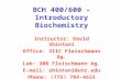 Chapter 1 - Introduction to Biochemistry (slideshare)