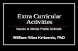 Extra Curricular Activities - Dr. W.A. Kritsonis