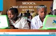 MOOCs voor academiedag ICT en Media HHS 19JUN14