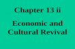 13ii Econ And Cultural Revival