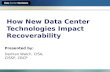 How New Data Center Technologies Impact Recoverability