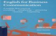 english for business communication Cambridge 2003