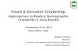 Youth and inclusive citizen workshop   dam bangladesh presentation aspbae