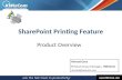 KWizCom sharepoint printing feature (imush print) - product overview