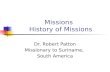 History of missions   lesson 15 missionary martyrs, nationals, radio