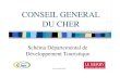 Schema Departemental du CDT du CHER