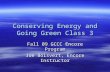 Energy Conservation And Going Green Class 3