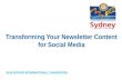 Transforming Your Newsletter
