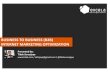 B2B internet marketing optimization