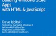 Windows Store Apps with HTML and JavaScript