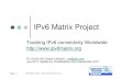 IPv6 Matrix Exec Summary  July 2011 Results