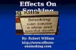 Effects on smoking