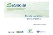 eSocial - Apresentação da Receita Federal em 25/02/2014