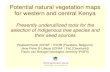 Potential natural vegetation maps for western and central Kenya  - Roeland Kindt