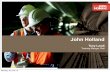 Tony Landi - John Holland Rail - Case Study: John Holland Rail The Skill of Up-Skilling – Retaining a more qualified and committed workforce