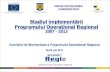 Stadiul implementarii Programului Operational Regional 2007-2014 in luna mai 2013