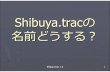 about Shibuya.trac naming