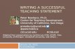 Teaching statement workshop science_bridge