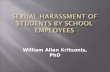 Sexual Harrassment Of Students