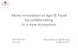 More innovation in agri & food by collaborating in a new ecosystem