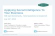 Applying Social Intelligence To Your Business