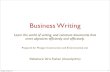 Business Writing: Email and Communication