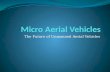 Micro Unmanned Aerial Vehicles Presentation