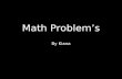 Math's problem kiana