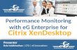 eG Enterprise Citrix XenDesktop Monitor Product Tour
