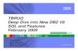TBRUG Deep Dive into New DB2 V8 SQL and Features February 2009