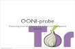 ooni-probe and Tor (Long Version)